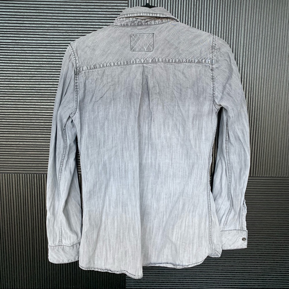 Rails Grey Gradient Button Down Top - image 5